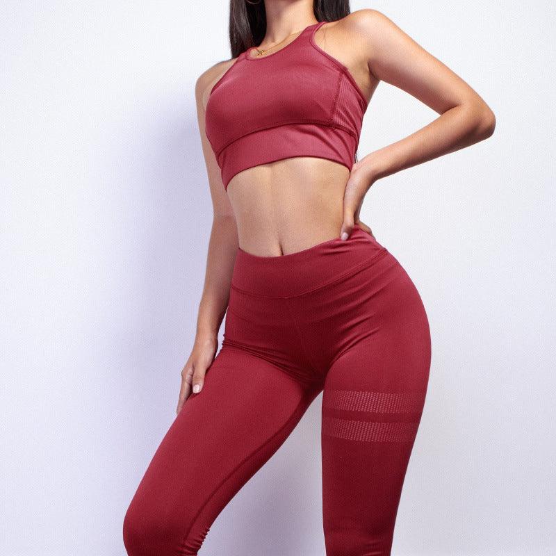 Pantaloni sportivi da yoga da donna con giletEX-STOCK Canada