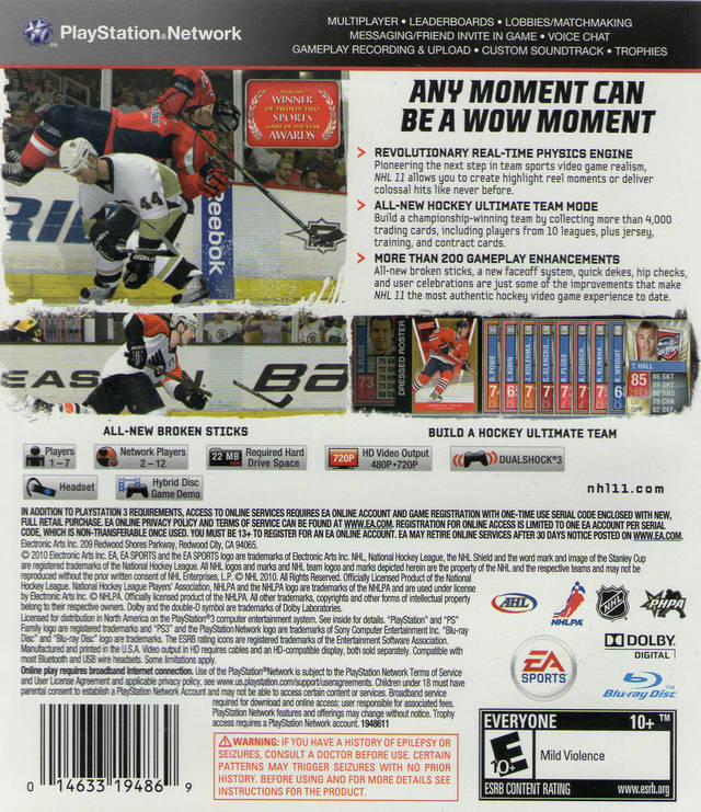 NHL 11