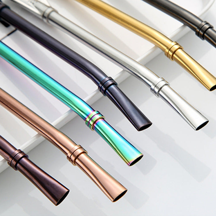 304 Stainless Steel Residue Filter Straws Spoon EX-STOCK Canada