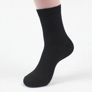 Socks men's new bamboo fiber men's business socks - EX-STOCK Canada