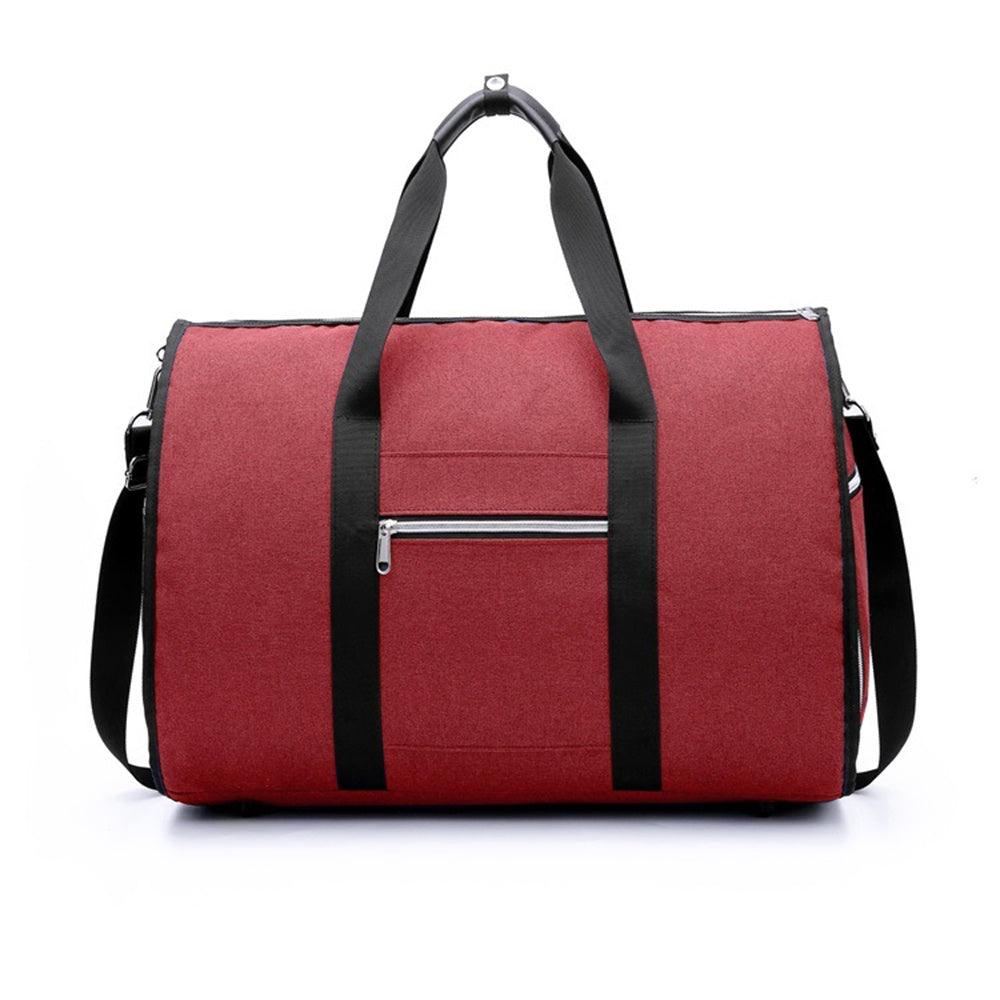 Bolsa de viaje grande tipo duffel impermeable, bolsa de fin de semana para gimnasio con múltiples compartimentos
