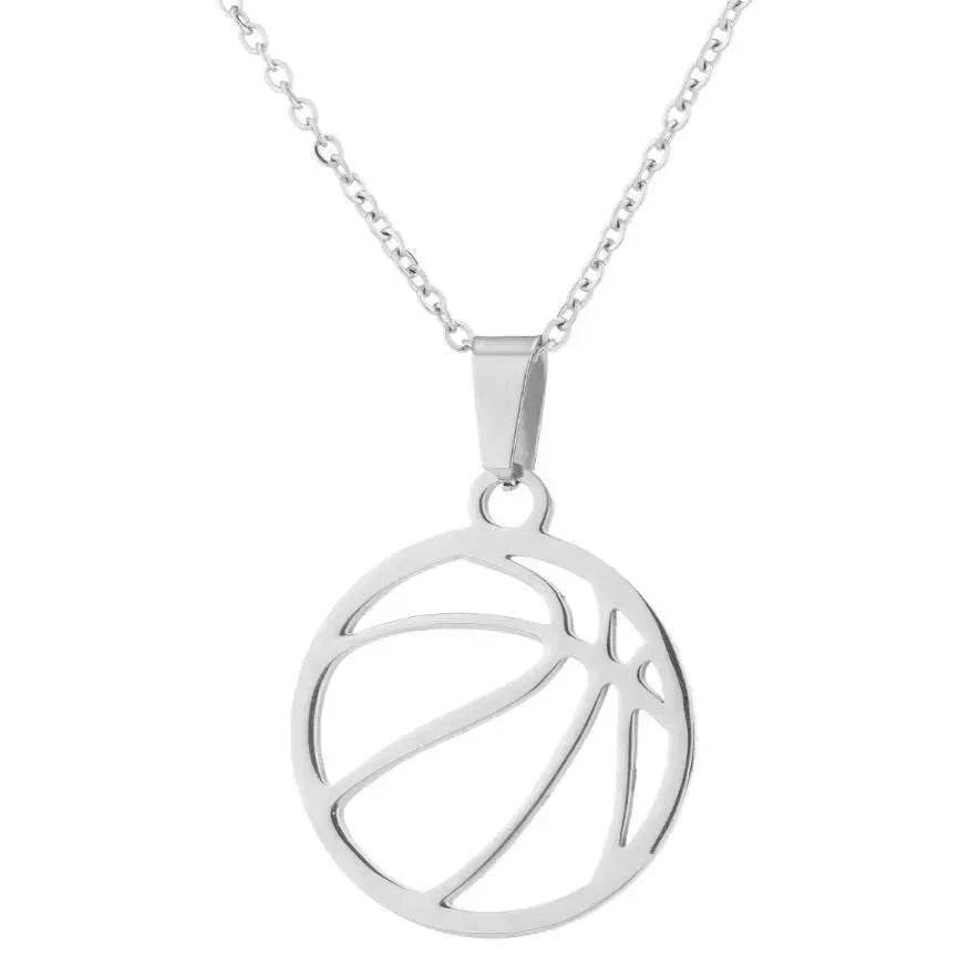Games stainless steel volleyball necklace for men and women - EX-STOCK Canada
