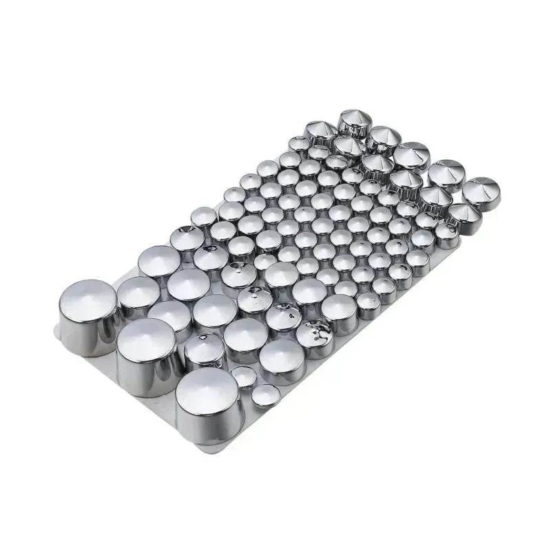 87pcs Motorcycle Chrome ABS Bolt Toppers Kit Softail Twin Cam 1984-2006 - EX-STOCK Canada