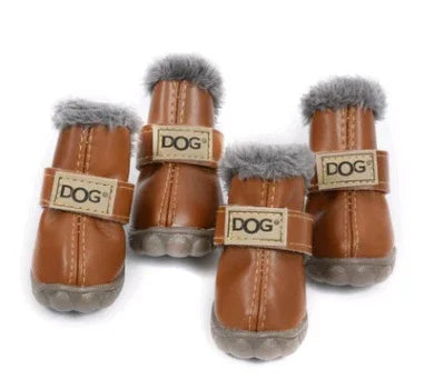 Dog Thick Snow Boots Keep Warm Teddy Autumn And Winter VIP Shoes EX-STOCK Canada