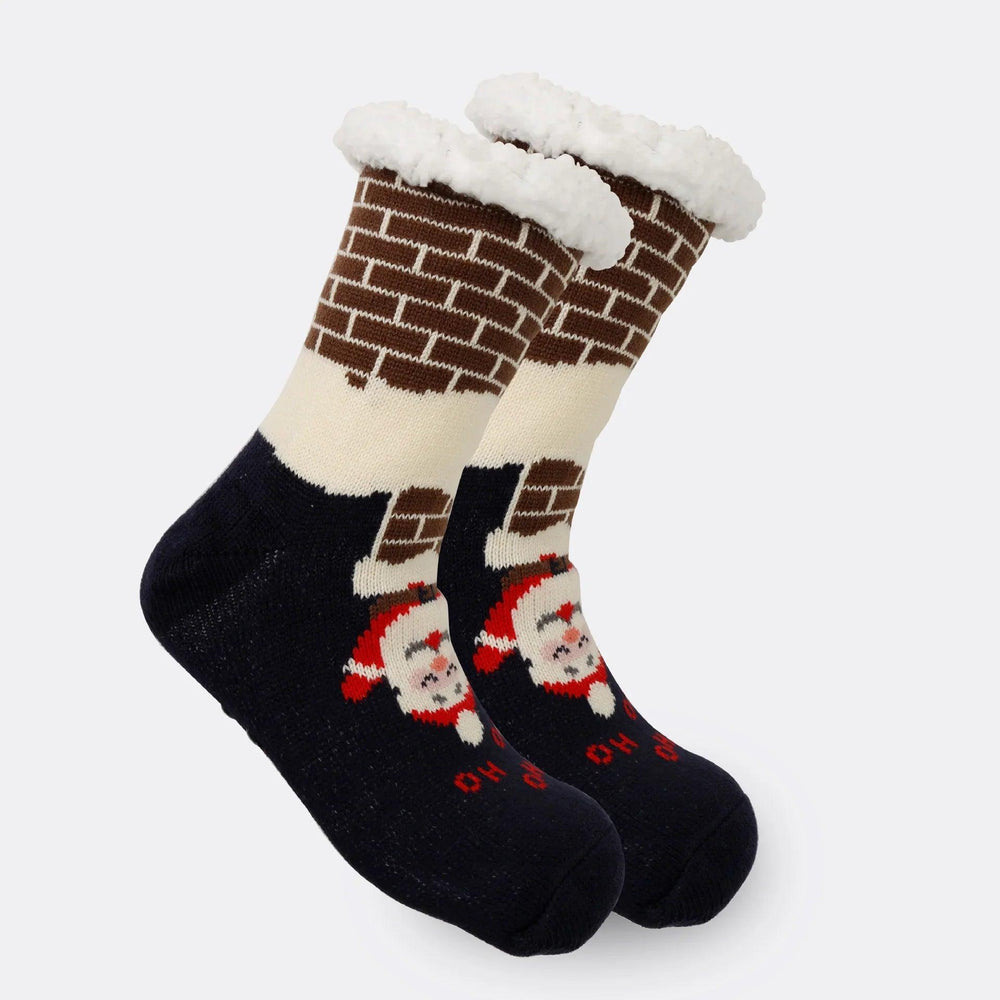 Christmas Women's Thickened Fleece-lined Room Socks EX-STOCK Canada