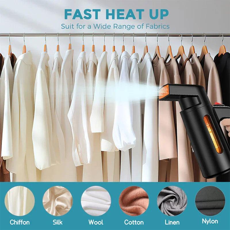 Portable Handheld Garment Steamer Wet And Dry Electric Iron EX-STOCK Canada