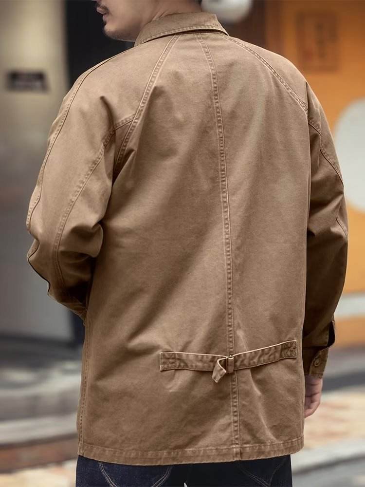 Versatile Casual Denim Jacket For Men Jeans - EX-STOCK Canada