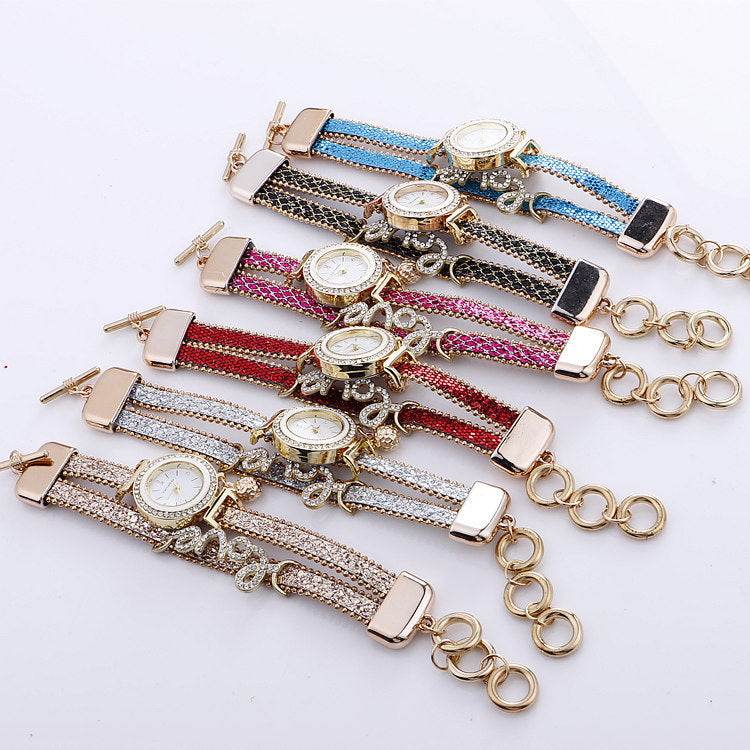 Bracelet watch sequin bracelet watch - EX-STOCK Canada