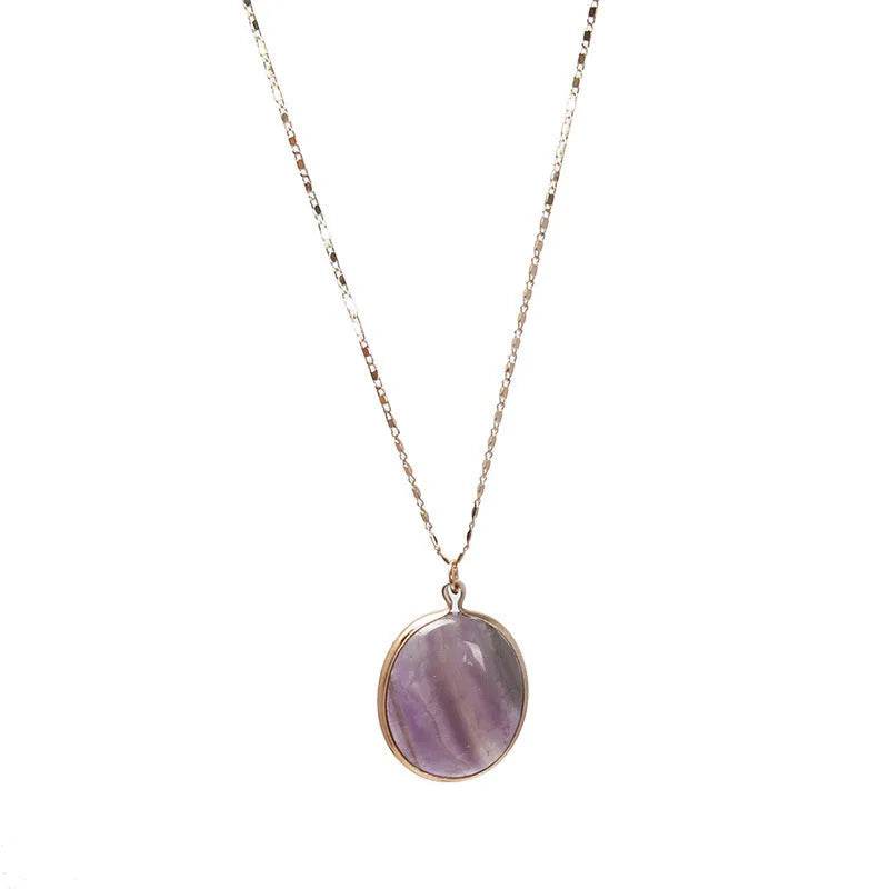 Personalized stone short Dress necklace Unisex - EX-STOCK Canada