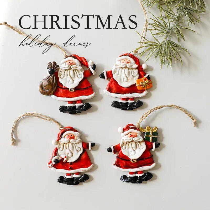 Décorations de Noël Vieux Bonhomme de Neige Bonhomme en Pain d'Épice Petit PendentifEX-STOCK Canada