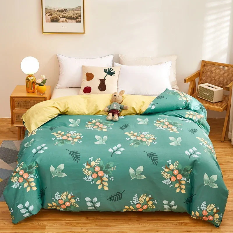 Cotton Duvet Cover One-piece Wholesale Pure Single Double Student Dormitory Bed Sheet Four-piece Set EX-STOCK Canada