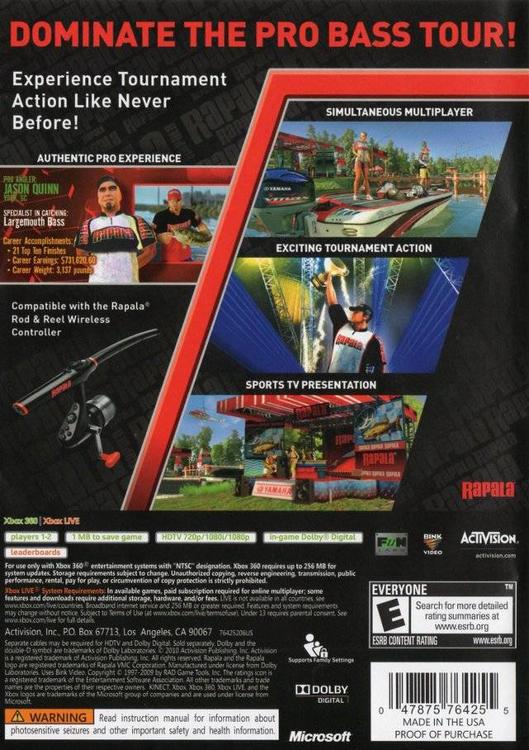 Rapala Pro Bass Fishing With Wireless Controller Fishing Rod