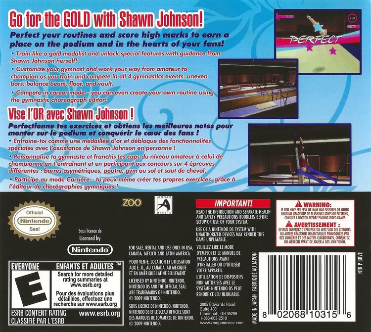 Shawn Johnson: Turnen