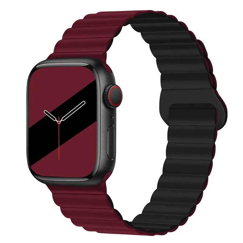 Band Silicone Magnetic Watch Strap - EX-STOCK Canada