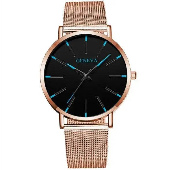 Mesh strap quartz watch - EX-STOCK Canada