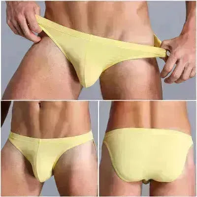 Basse taille glace en soie élastique des hommes de sous-vêtements pour hommes pour hommes