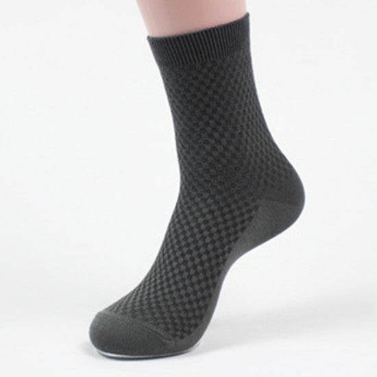 Socks men's new bamboo fiber men's business socks - EX-STOCK Canada