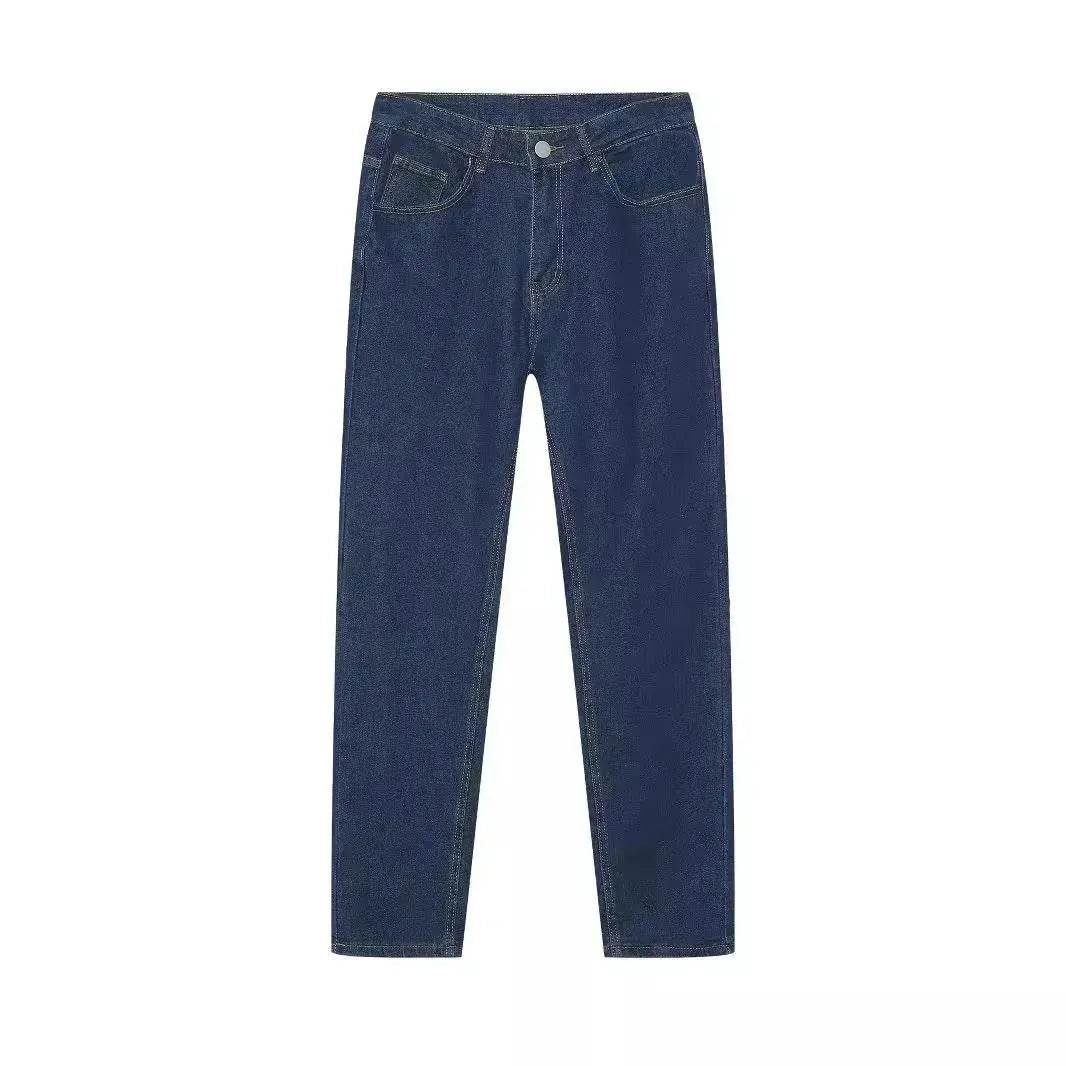 Stretch Denim Men's Pants Skinny Mid Waist jeans men work jeans for men Slim fit Denim pant for men skinny stretchy Denim jeans pant - EX-STOCK Canada