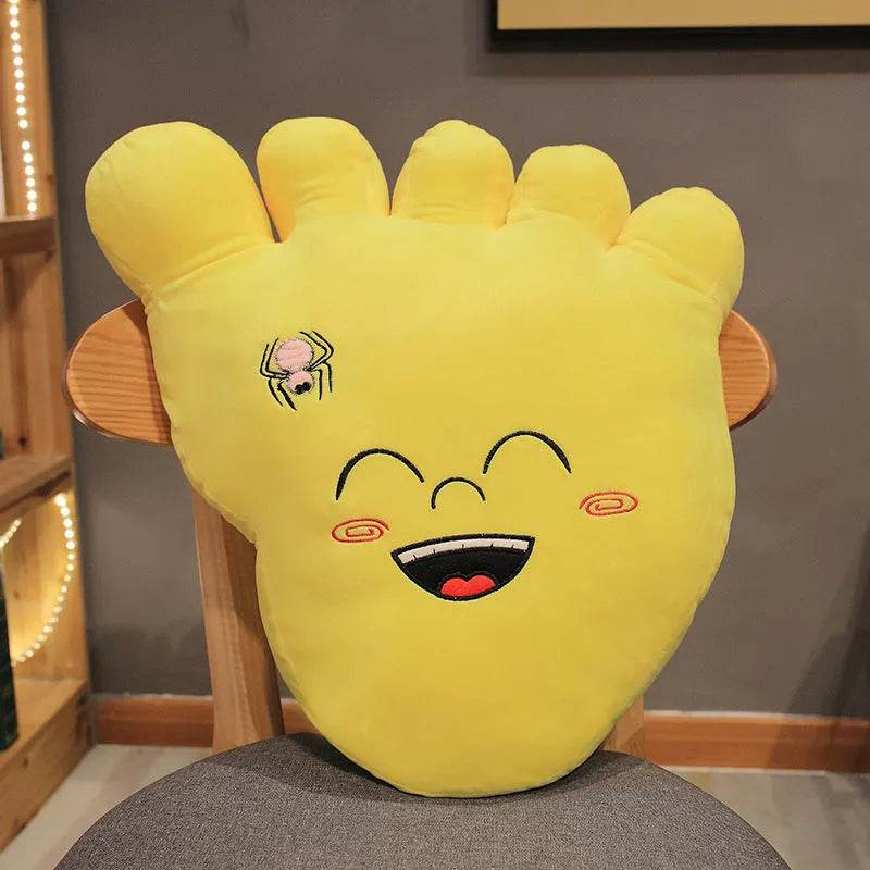 Creative Big Feet Nap Pillow Plush Toys Contented Chang Le - EX-STOCK Canada