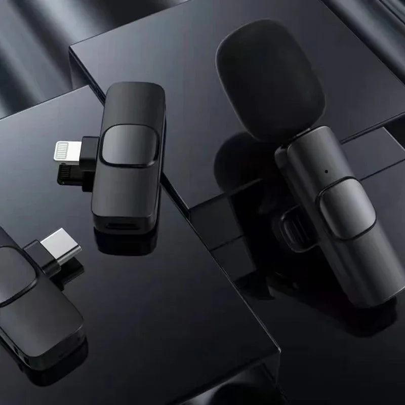 Microfono Lavalier Wireless per Trasmissione in Diretta e Riprese Video Brevi con SmartphoneEX-STOCK Canada