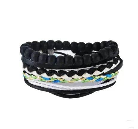 Multilayer Hemp Rope Beaded Bracelet for men and women - EX-STOCK Canada