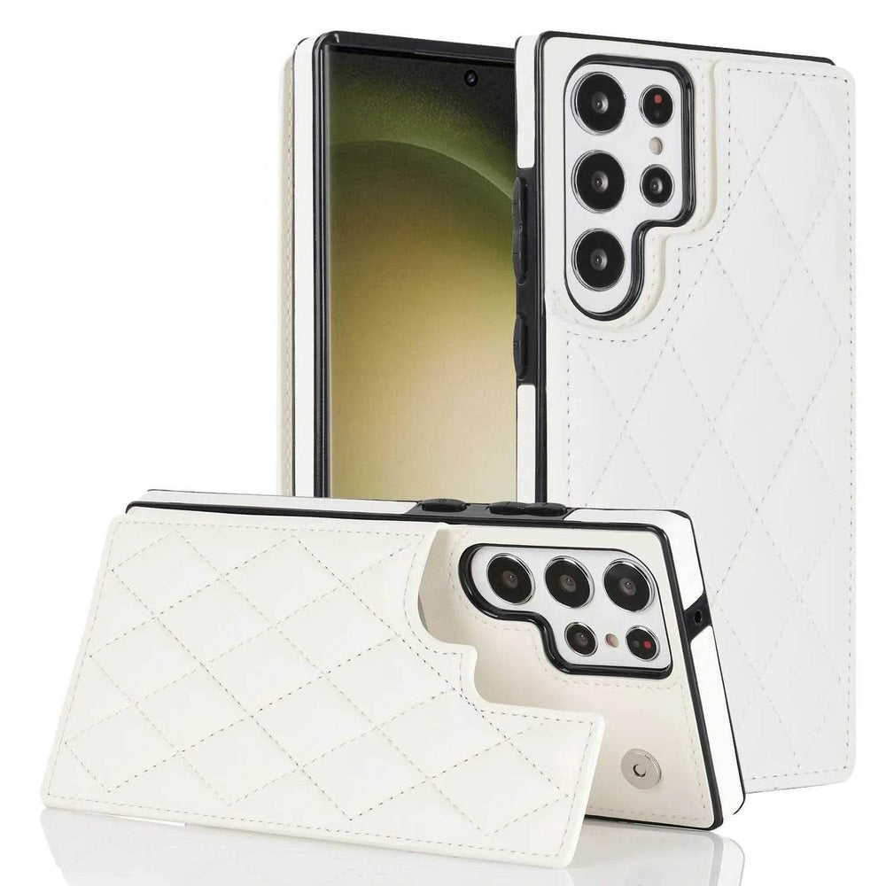 Plaid Double Buckle Phone Case Protective Case - EX-STOCK Canada