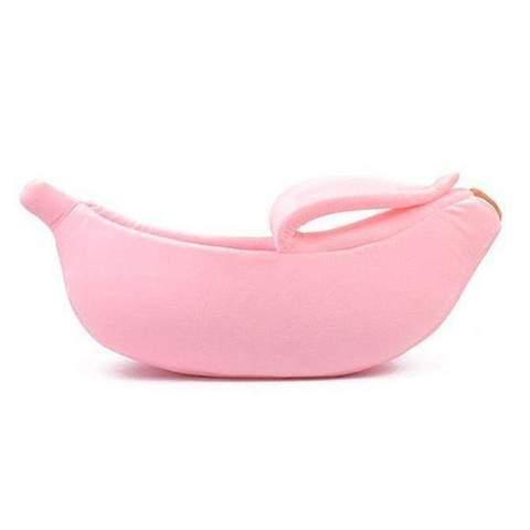 Pet House Dog Bed Banana Shape Dog House Cute Pet Kennel Nest Warm Dog Sofas Sleeping Bed EX-STOCK Canada