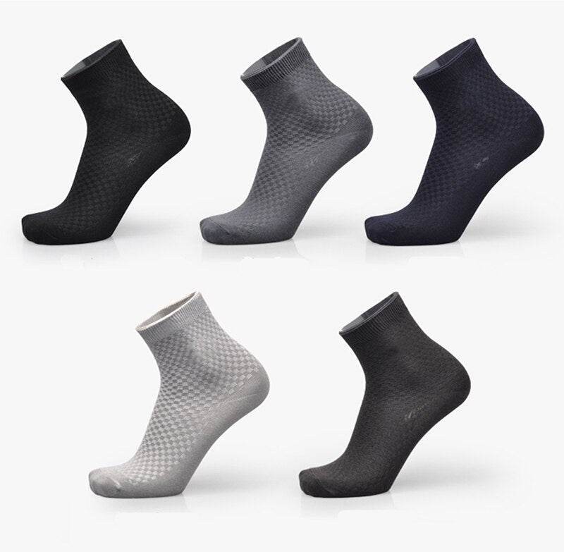 Socks men's new bamboo fiber men's business socks - EX-STOCK Canada