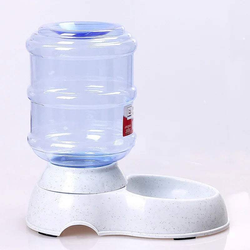 Cats Dogs Automatic Pet Feeder Drinking Water Fountains Large Capacity Plastic Pets Dog Food Bowl Water Dispenser EX-STOCK Canada