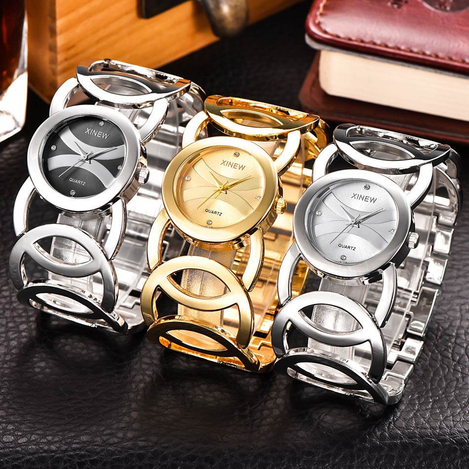 Stainless steel bracelet watch for ladies - EX-STOCK Canada