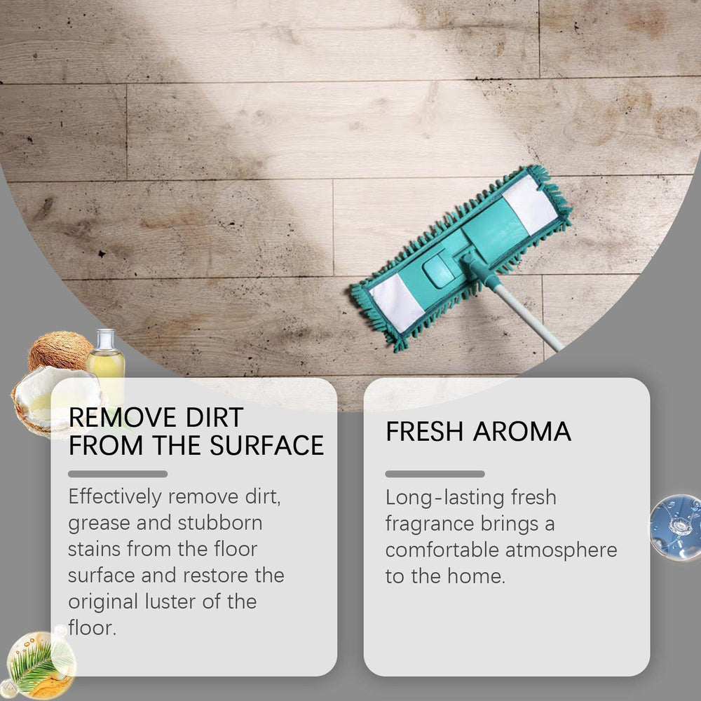 Jiekehao Mop Cleaning Daily Maintenance Renovation Cleaner Suitable For Solid Wood Floor Tiles - EX-STOCK Canada