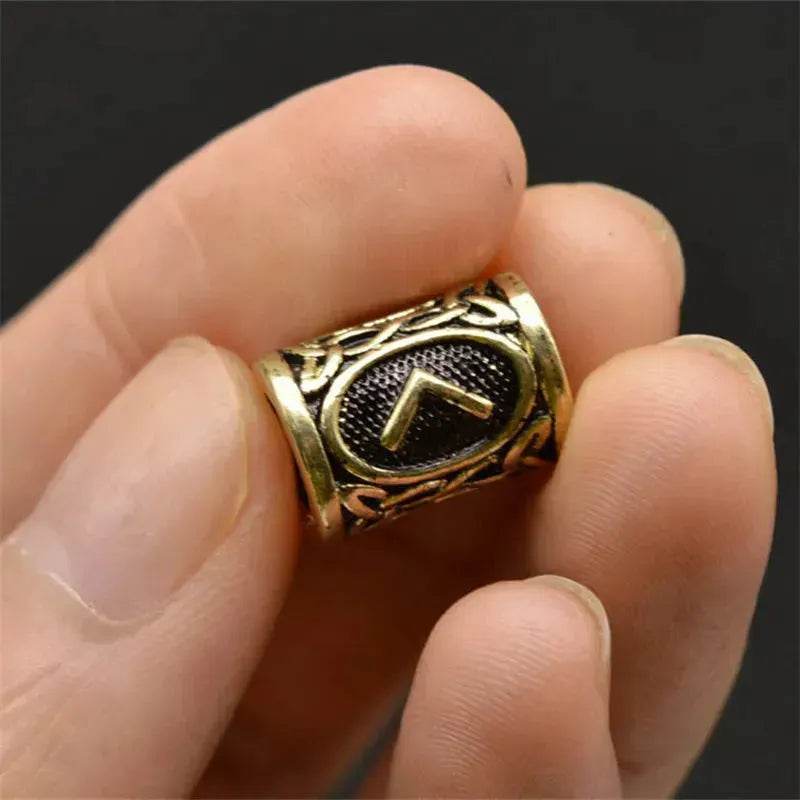 Set Of Viking Rune Bead Bracelets Gothic Bracelets - EX-STOCK Canada