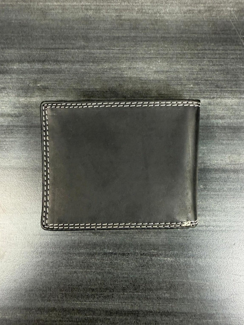 Men’s Steer Embossed Bifold Leather Wallet