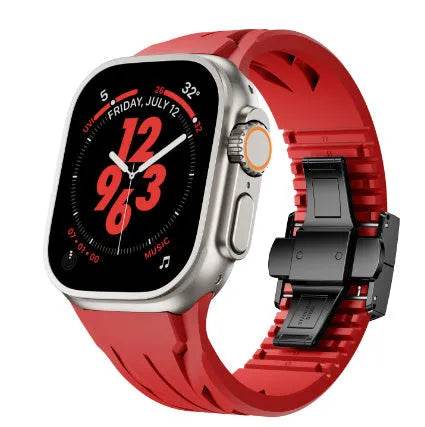 Watch Class Fluororubber Silicone Watch Strap - EX-STOCK Canada