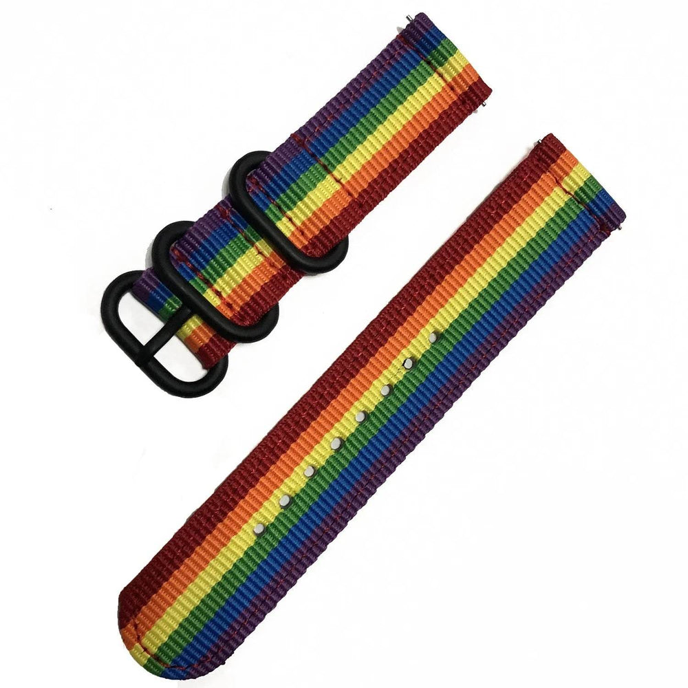 Suitable For Quick Release Watchband Gear S3 S2 Thickened Nylon Canvas Watch Strap - EX-STOCK Canada