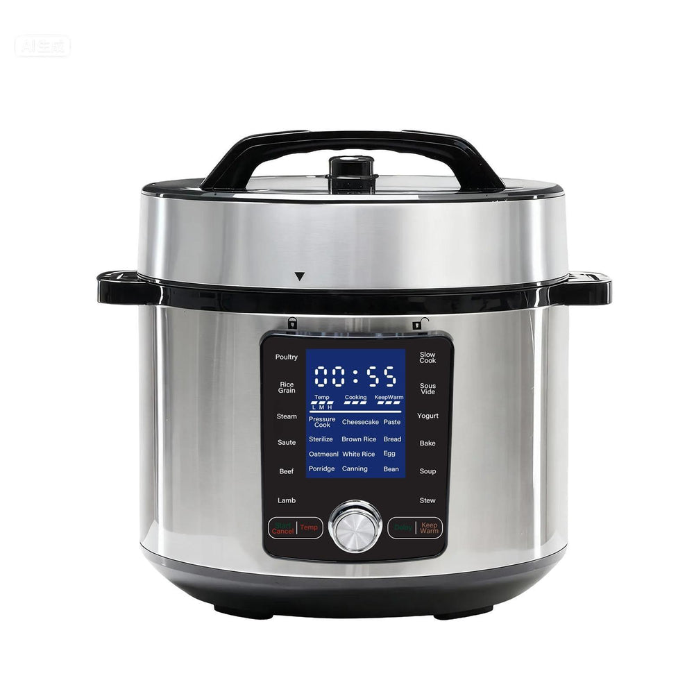 Elektrischer Schnellkochtopf aus Edelstahl Instant Pot Langsamer Reiskocher Dampfgarer JoghurtbereiterEX-STOCK Canada