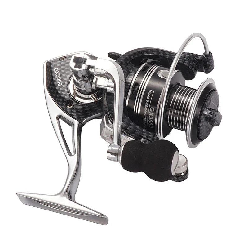 Moulinet de pêche à double roulement en métalEX-STOCK Canada