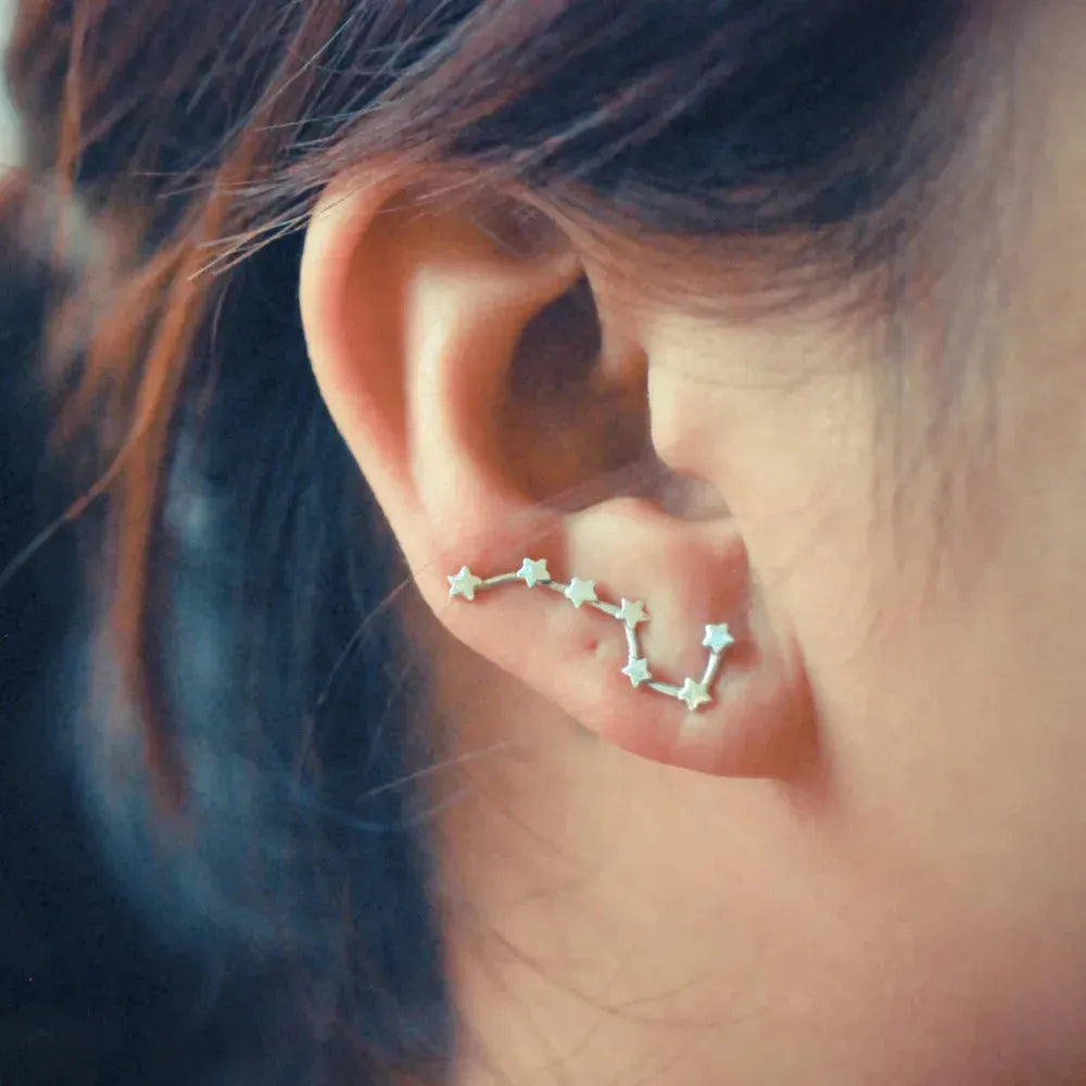 European American Jewelry Big Dipper Earrings Earrings Small Jewelry - EX-STOCK CANADA