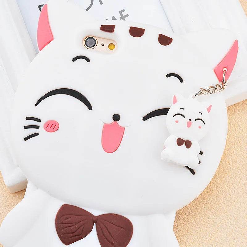 Cute Mouse Cartoon Silicone Mobile Phone Case for girls - EX-STOCK Canada