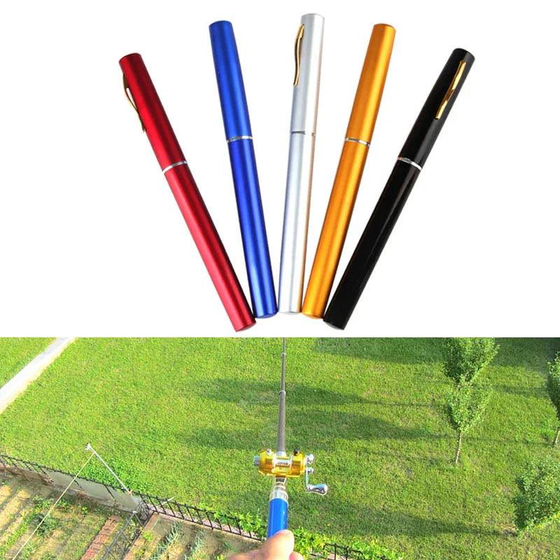 Canne à pêche Mini de 1 mètre pour le commerce extérieur, canne à pêche portable de type stylo pour Amazon WISH, canne à pêche AEX-STOCK Canada
