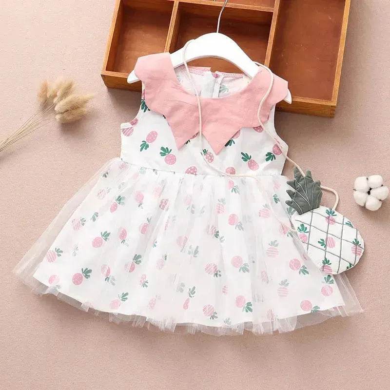 Newborn baby Girls' Summer Vest Dress Infant dresses. - EX-STOCK Canada
