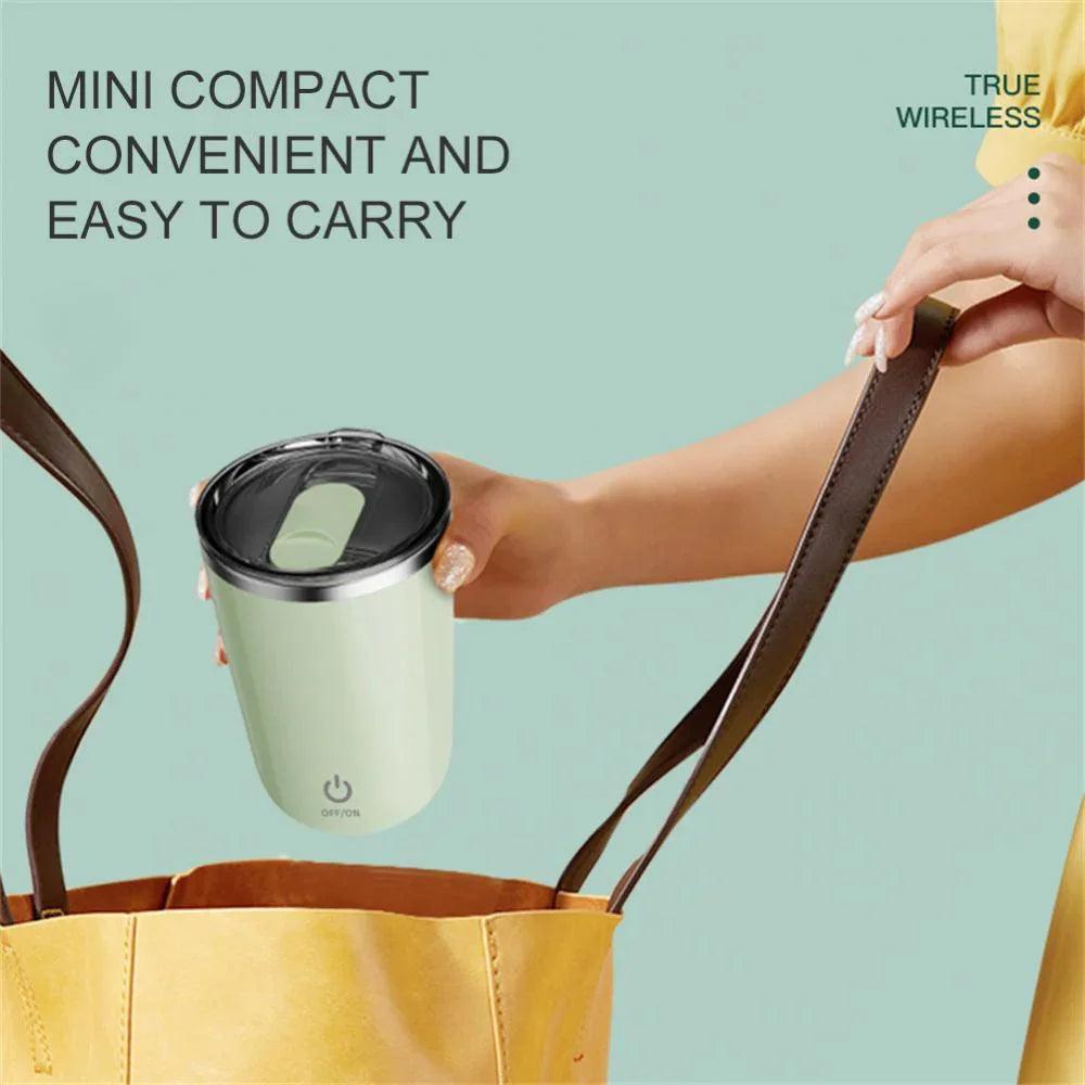 350ml Automatic Self Stirring Mug Coffee Milk Juice Mixing Cup Electric Stainless Steel Lazy Rotating Mug Magnetic Stirring Cup Kitchen Gadgets EX-STOCK Canada