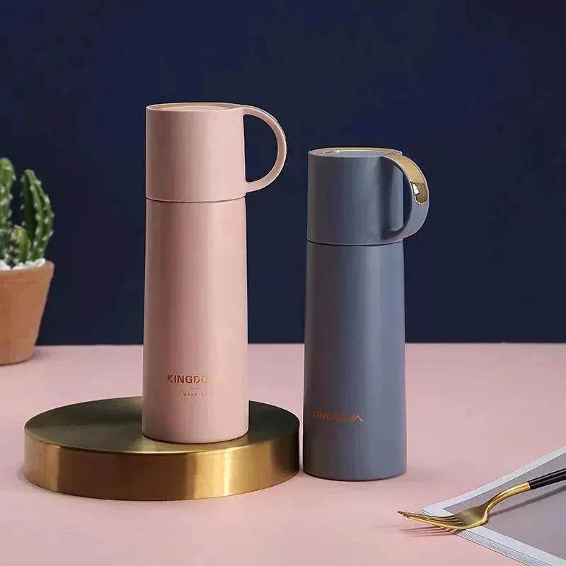 350ml Bottle Stainless Steel Insulated Water Bottle Milk Tumbler Portable Vacuum Flask Coffee Mug Travel Cup Lovers Gift - EX-STOCK Canada