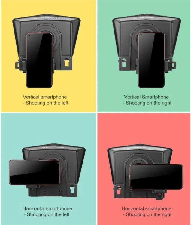 Portable small cell phone teleprompter EX-STOCK Canada