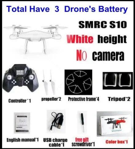 Promotion de vente Caméra WiFi 2MP avec Drone Hélicoptère Quadcopter FPV S10 SMRC UAV Jouet Micro Télécommande KIT RACER AvionEX-STOCK Canada