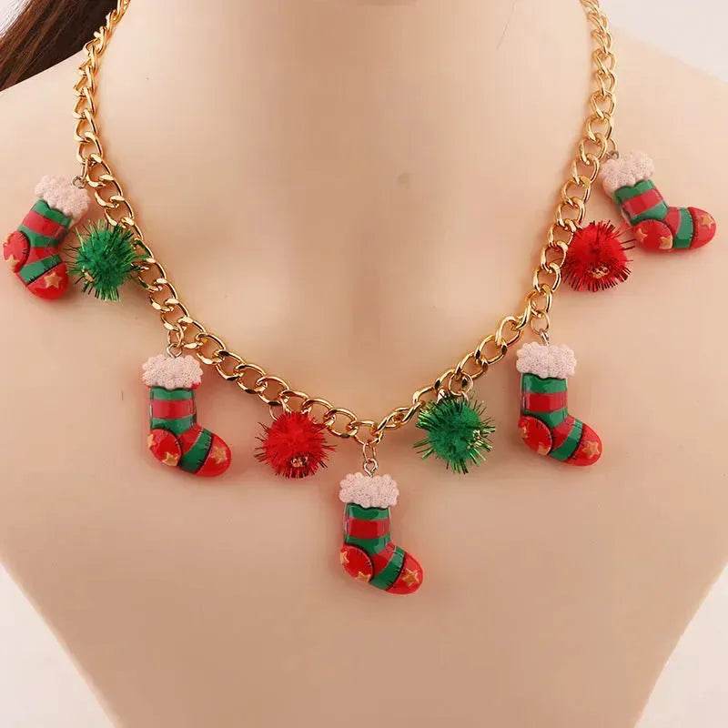 Creative Christmas Necklace women gift ideas - EX-STOCK Canada