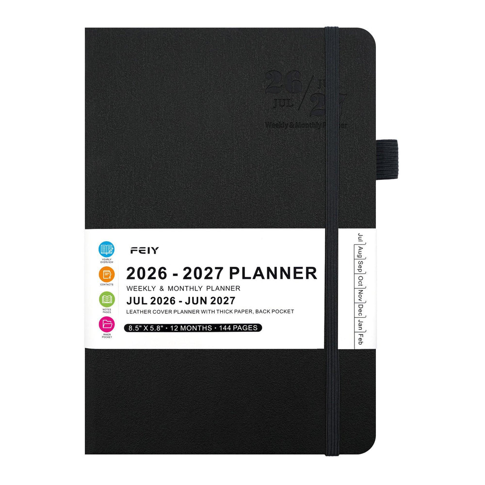 2026-2027 English Weekly Planner Notebook
