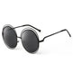 Large Frame Round Frame Unisex Sun Glasses True Film Ink Mirror Flat Light Mirror - EX-STOCK Canada