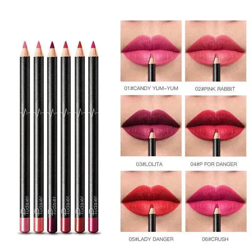36 Color Lip Liner Waterproof Non-smudge Nude Color - EX-STOCK Canada