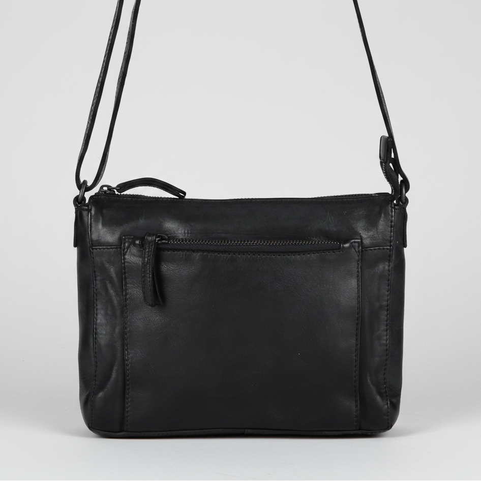 MET Crossbody Organizer Leder Tasche